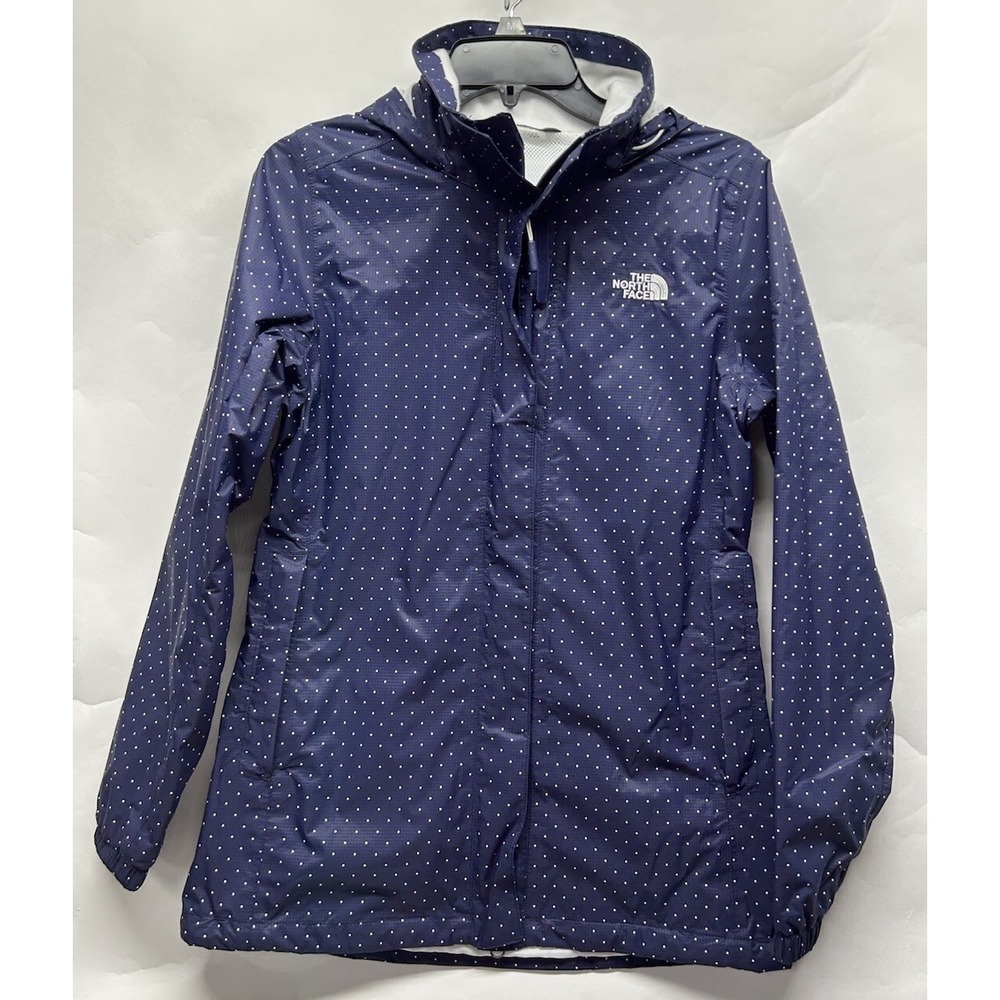 The North Face Womens Size S/P Blue Long Sleeve Dryvent Full Zip Jacket